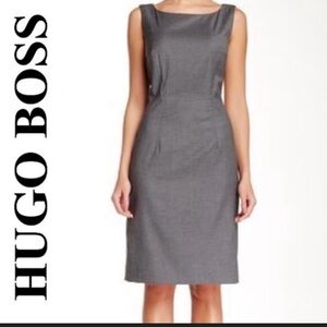 Boss Charcoal Midi Dress